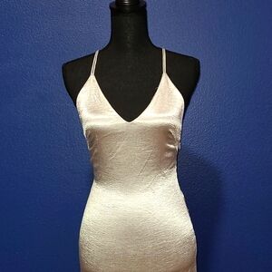 Formal, silver, casino Royale body loving long gown